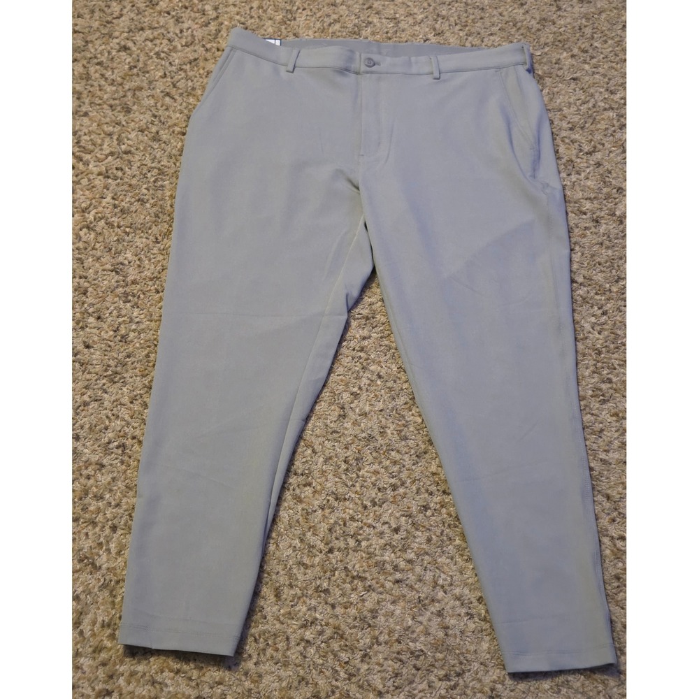 NWT Greg Norman Straight Leg Chino Pants Mens Size 40x30 Gray